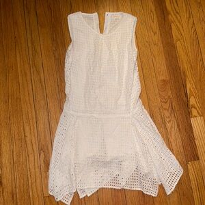 Crewcuts size 12 white dress